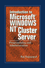 Introduction to Microsoft Windows NT Cluster Server: Programming and Administration book cover