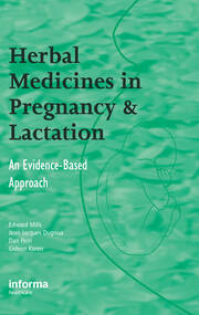 Herbal Medicines in Pregnancy and Lactation: An Evidence-Based Approach book cover
