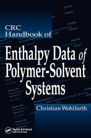 CRC Handbook of Enthalpy Data of Polymer-Solvent Systems book cover