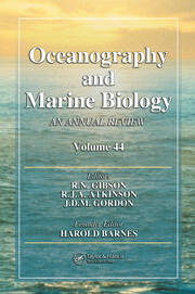 Oceanography and Marine Biology: An annual review. Volume 44 book cover