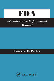 FDA Administrative Enforcement Manual book cover