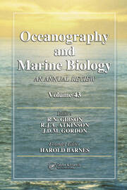 Oceanography and Marine Biology: An annual review. Volume 43 book cover