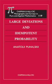 Large Deviations and Idempotent Probability book cover