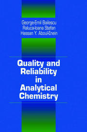 Quality and Reliability in Analytical Chemistry book cover