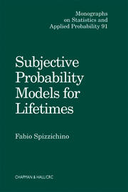 Subjective Probability Models for Lifetimes book cover