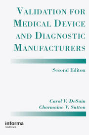 Validation for Medical Device and Diagnostic Manufacturers book cover