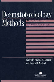 Dermatotoxicology Methods: The Laboratory Worker's Ready Reference book cover