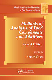 Methods of Analysis of Food Components and Additives book cover