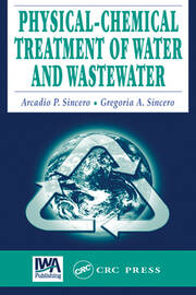 Physical-Chemical Treatment of Water and Wastewater book cover