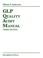 GLP Quality Audit Manual book cover