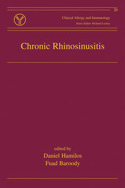 Chronic Rhinosinusitis: Pathogenesis and Medical Management book cover