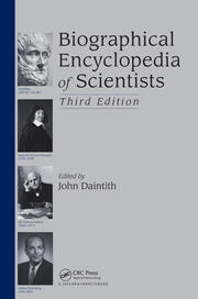 Biographical Encyclopedia of Scientists book cover