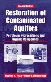 Restoration of Contaminated Aquifers: Petroleum Hydrocarbons and Organic Compounds, Second Edition book cover
