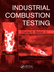 Industrial Combustion Testing book cover