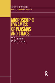 Microscopic Dynamics of Plasmas and Chaos book cover