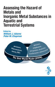 Assessing the Hazard of Metals and Inorganic Metal Substances in Aquatic and Terrestrial Systems book cover
