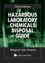 Hazardous Laboratory Chemicals Disposal Guide book cover
