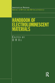 Handbook of Electroluminescent Materials book cover
