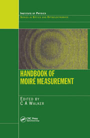 Handbook of Moire Measurement book cover