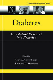 Diabetes: Translating Research into Practice book cover