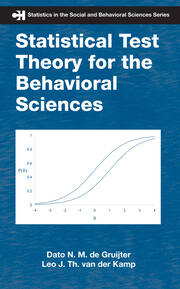 Statistical Test Theory for the Behavioral Sciences book cover