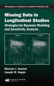 Missing Data in Longitudinal Studies: Strategies for Bayesian Modeling and Sensitivity Analysis book cover