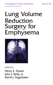 Lung Volume Reduction Surgery for Emphysema book cover