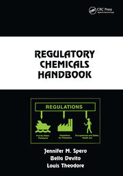 Regulatory Chemicals Handbook book cover