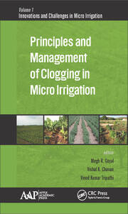Principles and Management of Clogging in Micro Irrigation book cover