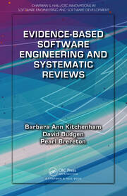 Evidence-Based Software Engineering and Systematic Reviews book cover