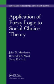 Application of Fuzzy Logic to Social Choice Theory book cover