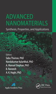 Advanced Nanomaterials: Synthesis, Properties, and Applications book cover