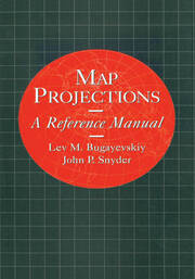Map Projections: A Reference Manual book cover