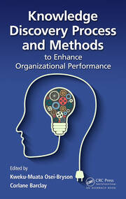 Knowledge Discovery Process and Methods to Enhance Organizational Performance book cover