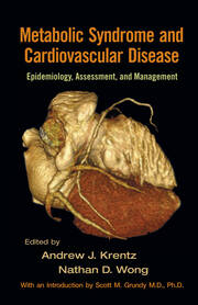 Metabolic Syndrome and Cardiovascular Disease: Epidemiology, Assessment, and Management book cover