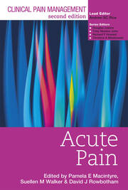 Clinical Pain Management : Acute Pain book cover