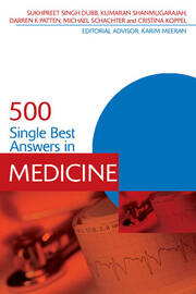 500 Single Best Answers in Medicine book cover