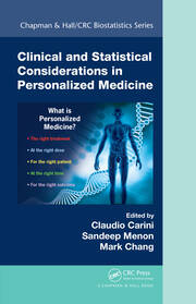 Clinical and Statistical Considerations in Personalized Medicine book cover