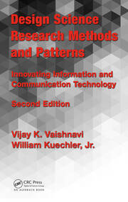 Design Science Research Methods and Patterns: Innovating Information and Communication Technology, 2nd Edition book cover