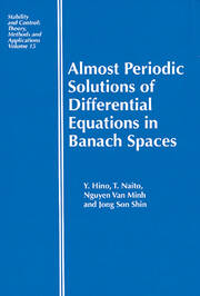 Almost Periodic Solutions of Differential Equations in Banach Spaces book cover