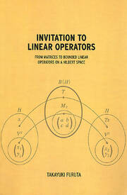 Invitation to Linear Operators: From Matrices to Bounded Linear Operators on a Hilbert Space book cover