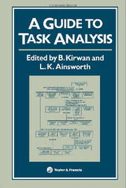 A Guide To Task Analysis: The Task Analysis Working Group book cover