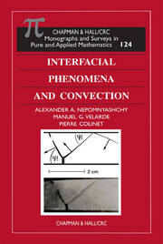 Interfacial Phenomena and Convection book cover