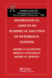 Mathematical Aspects of Numerical Solution of Hyperbolic Systems book cover