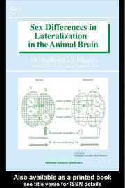 Sex Differences in Lateralization in the Animal Brain book cover