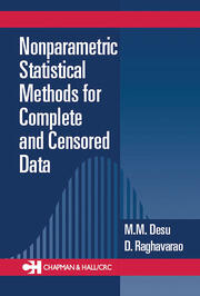Nonparametric Statistical Methods For Complete and Censored Data book cover