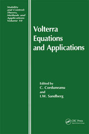 Volterra Equations and Applications book cover