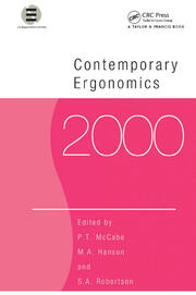 Contemporary Ergonomics 2000 book cover