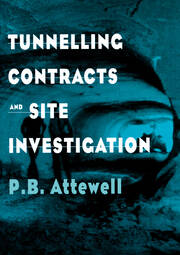 Tunnelling Contracts and Site Investigation book cover