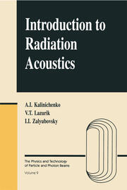 Introduction to Radiation Acoustics book cover